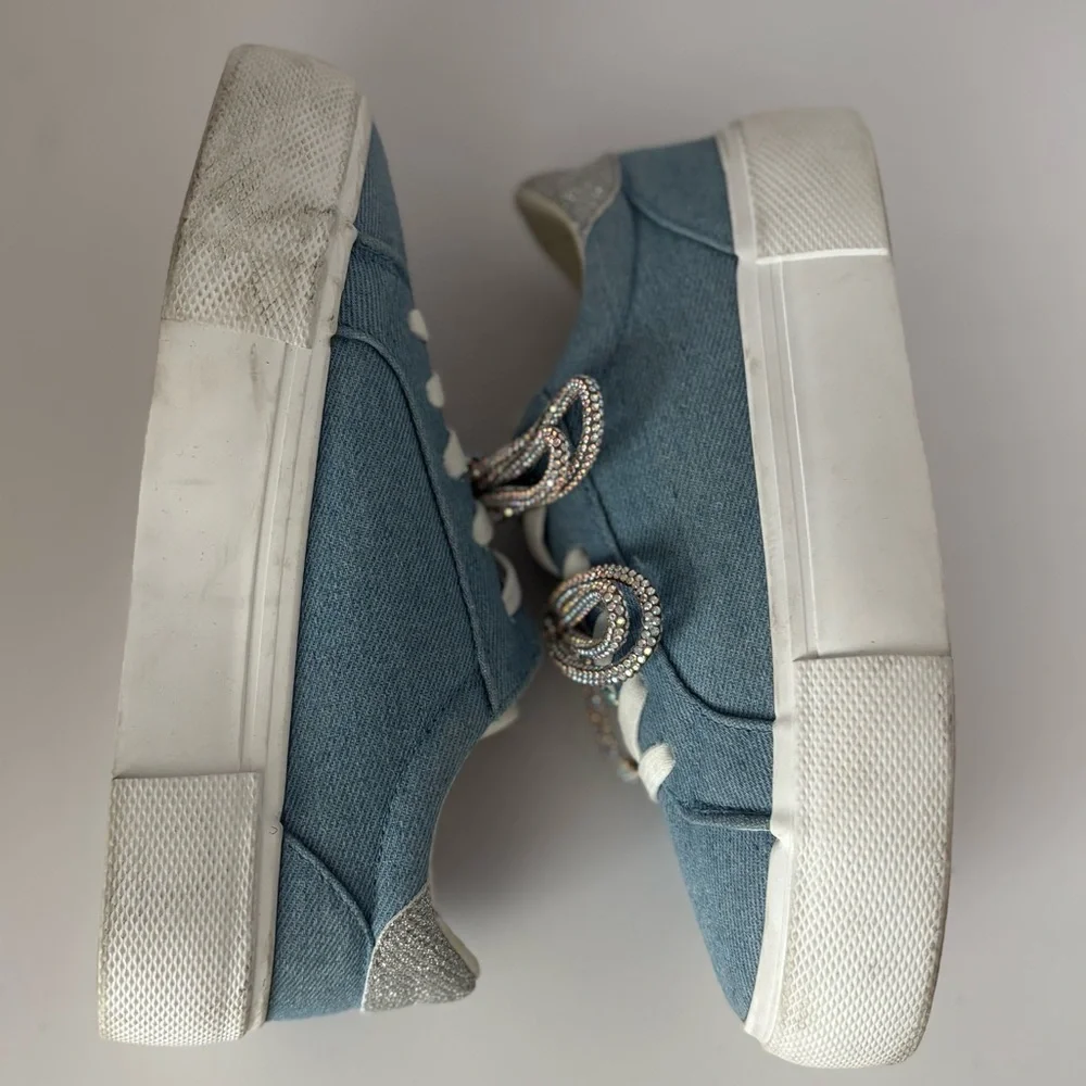 BCBG Girls Precious Platform Sneaker Size 1